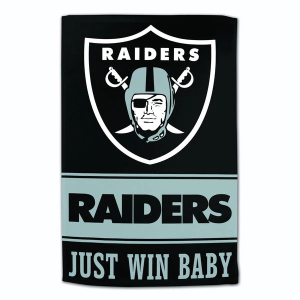WinCraft NFL Towel Las Vegas Raiders 16X25 3 WinCraft NFL Towel Las Vegas Raiders 16X25