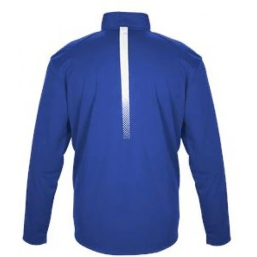 Brunswick Mens 1/4-Zip Sport Pullover Royal/White 4 Brunswick Mens 1/4-Zip Sport Pullover Royal/White - Image 2