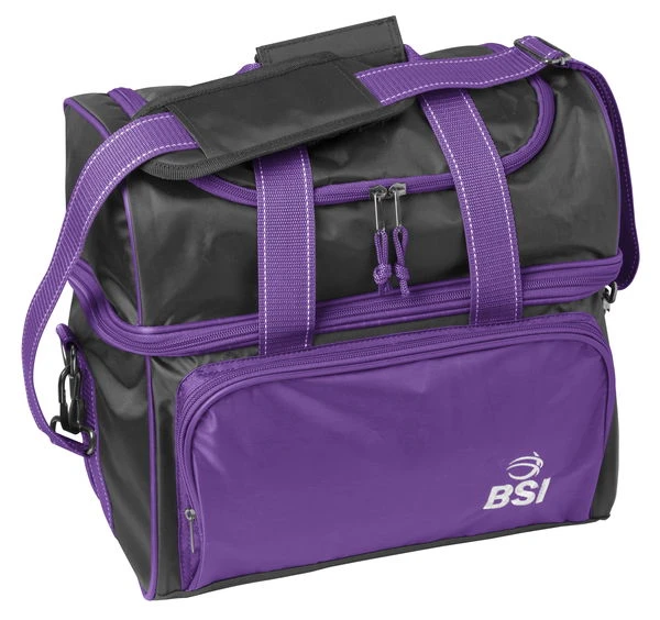 BSI Taxi Single Tote Purple/Black 3 BSI Taxi Single Tote Purple/Black