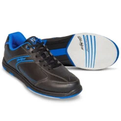 KR Strikeforce Mens Flyer Black/Mag Blue Wide Width -Bowling Equipment Store 23524c32 f304 407f 9094 ceac764871d6