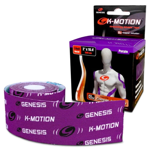 Genesis K-Motion Tape Roll Purple 3 Genesis K-Motion Tape Roll Purple