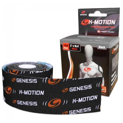 Genesis K-Motion Tape Roll Black 3 Genesis K-Motion Tape Roll Black
