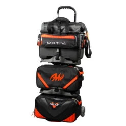 Motiv Vault 6 Ball Roller Black/Orange -Bowling Equipment Store 3416e35c 37ae 4ac0 a129 66cee350cc08