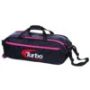 Turbo Pursuit Slim Triple Tote Pink/Black 1 Turbo Pursuit Slim Triple Tote Pink/Black -Bowling Equipment Store 3c700d17 b08c 47e1 bfbb 09423cd00f32