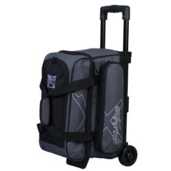 KR Strikeforce Hybrid X Double Roller Charcoal -Bowling Equipment Store 3c9b171c ca3d 4a7e b136 f6ad851b4155