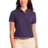 Port Authority Womens Silk Touch Polo Shirt Eggplant -Bowling Equipment Store 43b9af04 68d8 4642 bc25 a9c87e484a1f