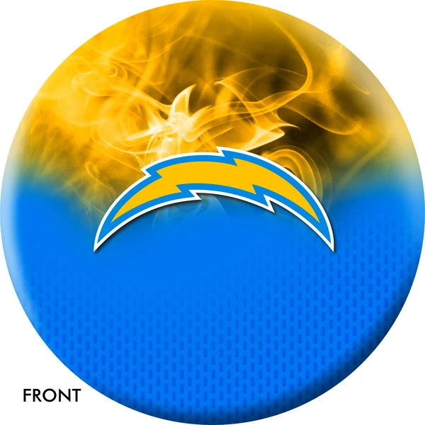KR Strikeforce NFL On Fire Los Angeles Chargers Ball 3 KR Strikeforce NFL On Fire Los Angeles Chargers Ball