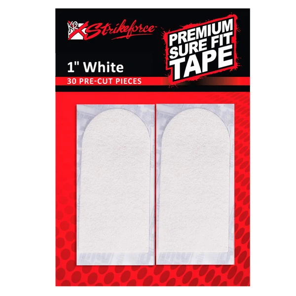 KR Strikeforce Premium Sure Fit Tape White 1" 30 Piece 3 KR Strikeforce Premium Sure Fit Tape White 1" 30 Piece
