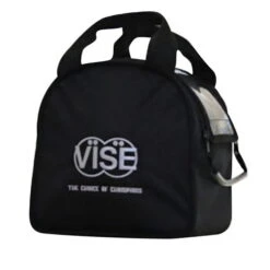 Vise Clear Top Add-On Bag Black