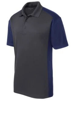 Sport-Tek Mens Colorblock Micropique Sport-Wick Polo Grey/Navy 9 Sport-Tek Mens Colorblock Micropique Sport-Wick Polo Grey/Navy -Bowling Equipment Store 7ba669ca bc8c 4967 ad45 95c11a44c00d