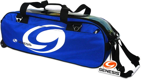 Genesis Sport Triple Roller/Tote Blue 3 Genesis Sport Triple Roller/Tote Blue