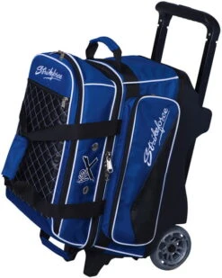 KR Strikeforce Royal Flush Double Roller Royal/Black -Bowling Equipment Store 93a9af23 ffe5 4ac1 b8c9 55f4a53f906b