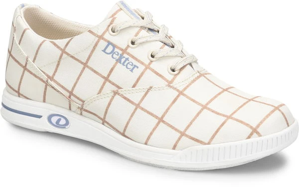Dexter Womens Kerrie Cream Plaid 5 Dexter Womens Kerrie Cream Plaid - Image 3