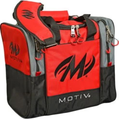 Motiv Shock Single Tote Fire Red -Bowling Equipment Store a08966a4 1ccf 45c3 85fa 76fc4326eac1