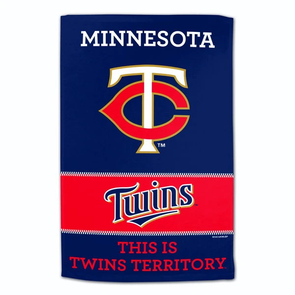WinCraft MLB Towel Minnesota Twins 16X25" 3 WinCraft MLB Towel Minnesota Twins 16X25"
