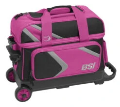 BSI Dash Double Ball Roller Black/Pink