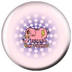 OnTheBallBowling Dave Savage Design Pink Thunder