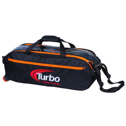 Turbo Pursuit Slim Triple Tote Orange/Black 3 Turbo Pursuit Slim Triple Tote Orange/Black