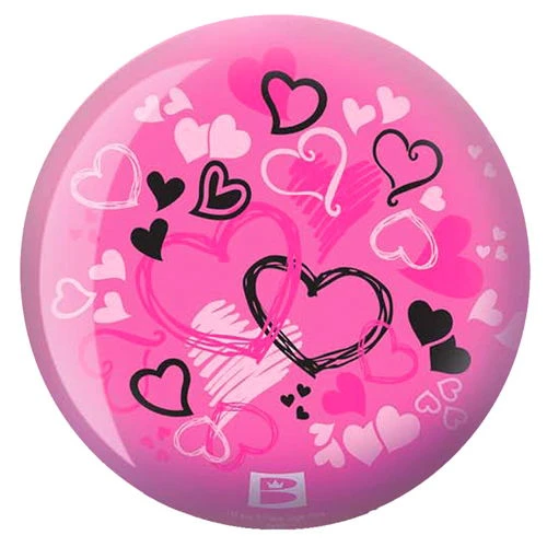 Brunswick Hearts Glow Pink Viz-a-Ball 4 Brunswick Hearts Glow Pink Viz-a-Ball - Image 2