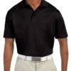 Harriton Mens 4 Oz Polytech Polo Black -Bowling Equipment Store d6a904e0 e9f9 489d b016 8e517aedaea3
