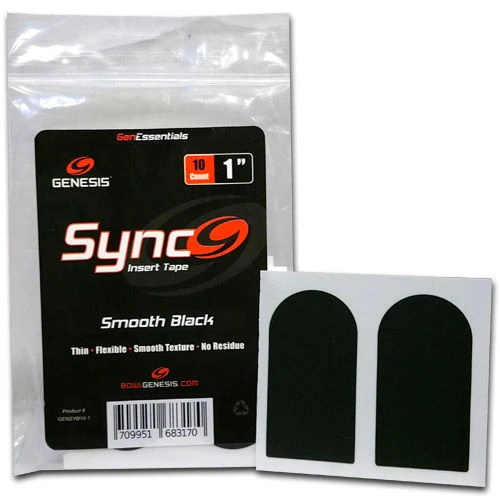 Genesis Sync Black 1" Insert Tape 10ct 3 Genesis Sync Black 1" Insert Tape 10ct