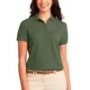 Port Authority Womens Silk Touch Polo Shirt Clover Green -Bowling Equipment Store d8fb024f ec49 4608 87f0 dfca9954ae48