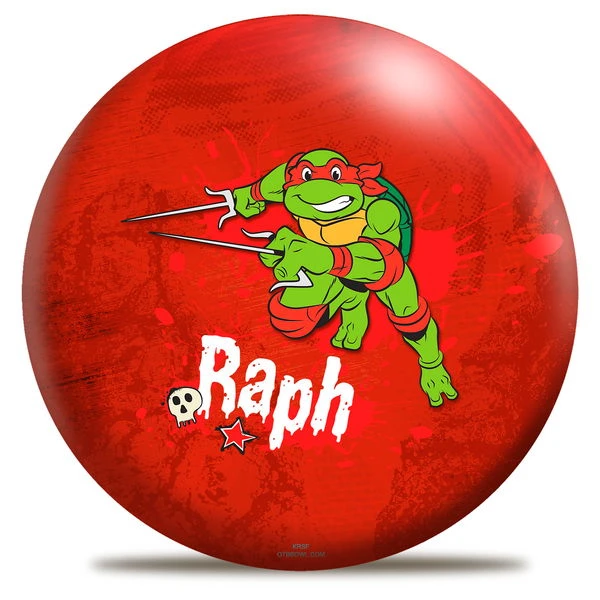 OnTheBallBowling TMNT Raphael Ball 3 OnTheBallBowling TMNT Raphael Ball