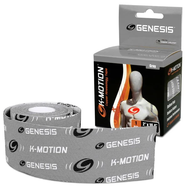 Genesis K-Motion Tape Roll Grey 3 Genesis K-Motion Tape Roll Grey