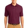 Port Authority Mens Silk Touch Polo Shirt Burgundy -Bowling Equipment Store e28bd627 34b3 4470 b366 cce1fd1635df