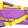 Vise 3 Ball Clear Top Roller/Tote Purple/Yellow