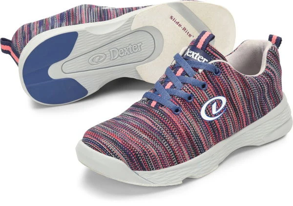 Dexter Womens Abby Pink/Blue/Multi 4 Dexter Womens Abby Pink/Blue/Multi - Image 2