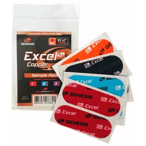 Genesis Excel Copper Performance Tape Sample Pack 3 Genesis Excel Copper Performance Tape Sample Pack